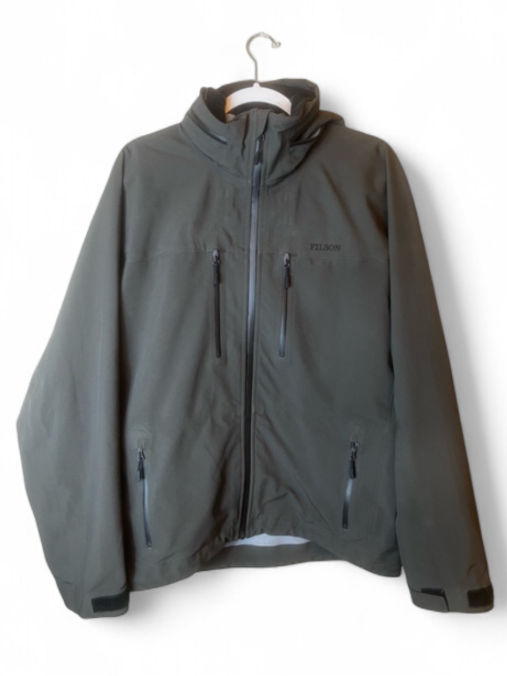 Filson Men's Neoshell Reliance Jacket in Raven Size M